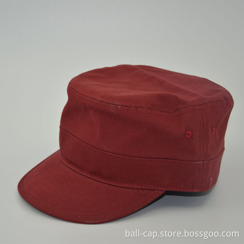 Plaine army cap in red